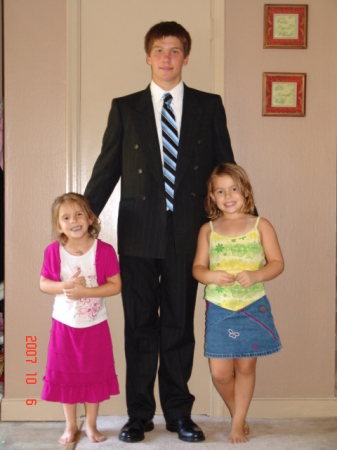 My son and two daughters