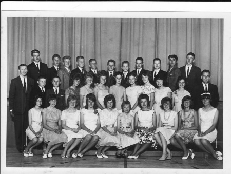 Grade 8 Graduation Picture 1964