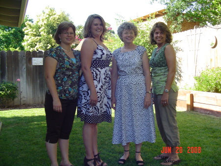 Me and My sisters with our Mom