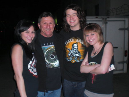 AFI concert with my kids 2010