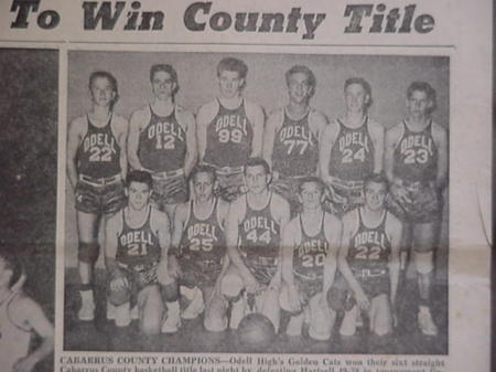 1956 57  Feb Odell Cab Cty Champs