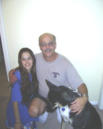 Me, my daughter, Victoria, and Kali...2007