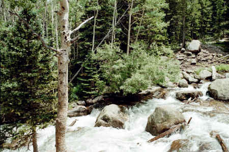 Cascade in Rocky Mountain National Park