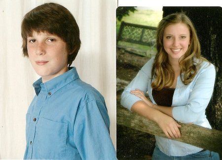 matthew (12) and caroline(17), 2007