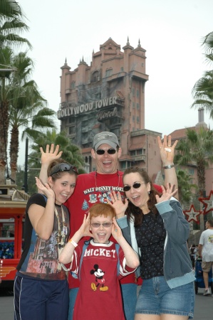 Going On The Tower Of Terror