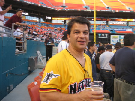 mitch at the marlins game