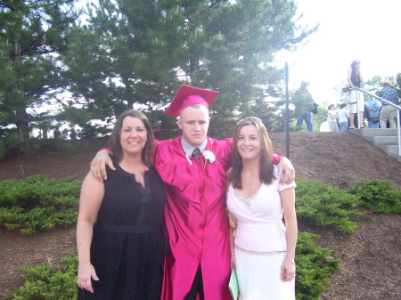 Josephs Graduation (Myself, Aunt Kim and Joe)