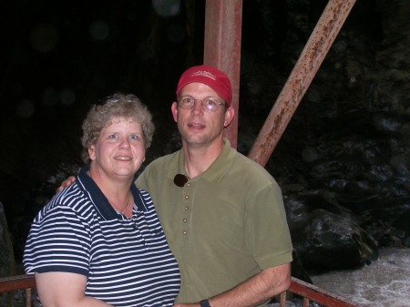 Brian and Lisa - Box Canyon Falls 2007