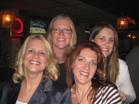 Sue, Cris, Jen, and Me - March 2008