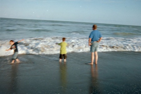 Nico Zach & Matt at Cocoa Beach  Oct 2007