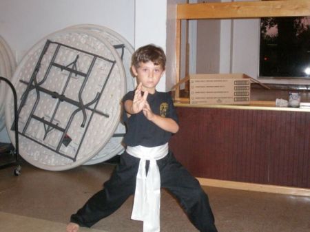 Matthew in Kung Fu