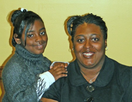 Jaynida and my daughter "Makaela"