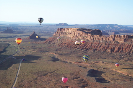 Valley of the Gods Ballooning