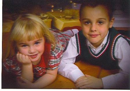 Anthony and Madelyn Xmas 2007