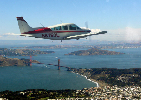 Flying Over the Golden Gate