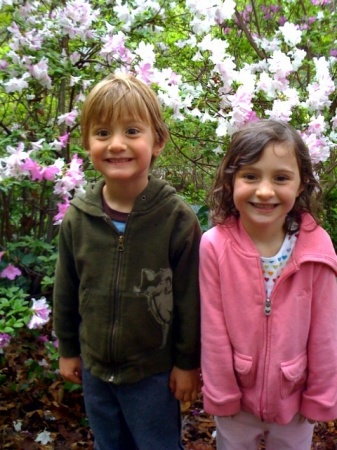 Henry & Lucy, age 4