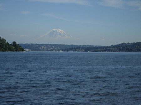 Mt. Rainier from a Seattle park