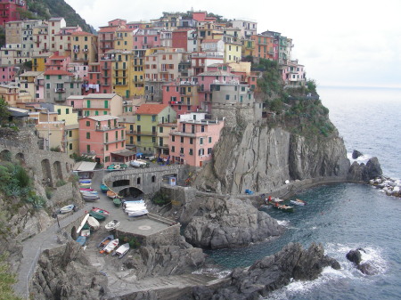 Hiking The Cinque Terra Trail, Italy 2006