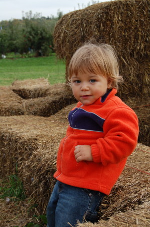 Jordan T. - 16 months - Oct. 2007 - Apple Picking & Pumpkin Patch