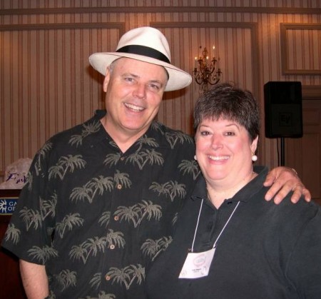 Julie with David Holt, Appalachian Musician and Grammy Winner with Doc Watson