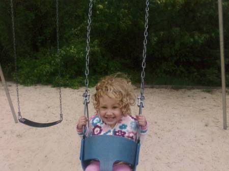 Curls on the swing