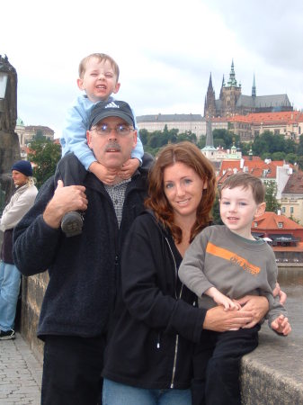 Byrne Family in Prague