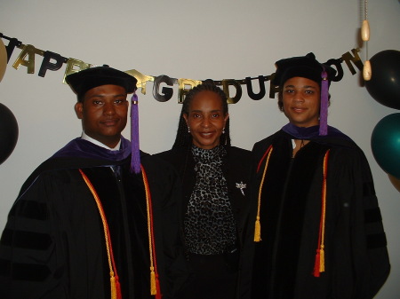 Me, My Mom, and My Girlfriend-Law School Graduation 2003