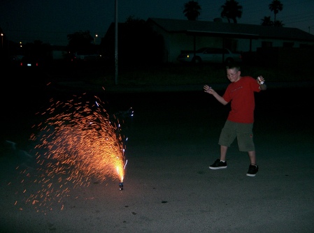 Tim at 4th of July 2005