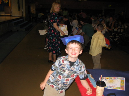                      My Son Connor's Kindergarten Graduation