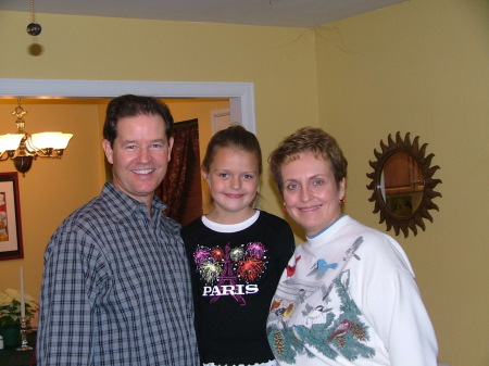 Bob, wife Shirley, grand daughter Allison age 6