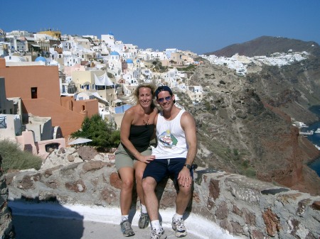 Colleen & I on Honeymoon