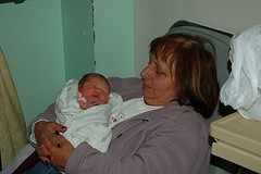 Me & my first grandchild Amelia born Mar 15/06
