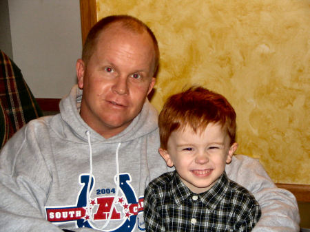 Brent and son