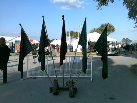 Clan Tartans, Entrance to the Highland Games