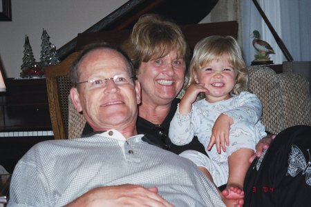 Grandpa Bruce, Grandma Lynne & Katie