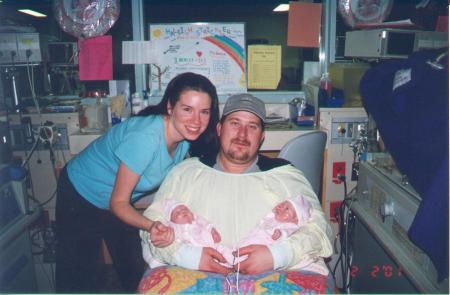 First family photo, Feb '01