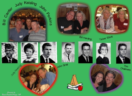 Susie Dunkel's collage from PHS 2000 Reunion - Class of 1965