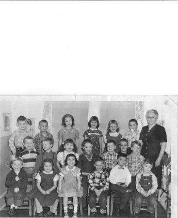 Kindergarden, 1957     Flushing Mi.