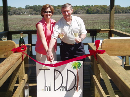 Opening our Dock in Beaufort, SC - Mar 2005