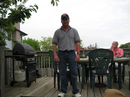 My deck and Dad