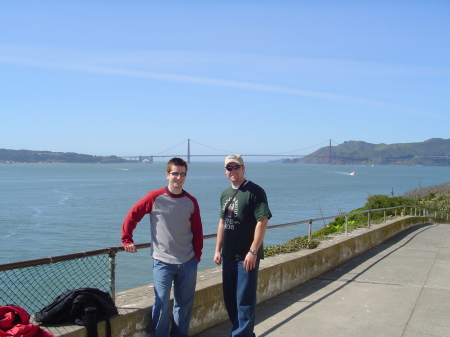 Mike and Dan Alcatraz