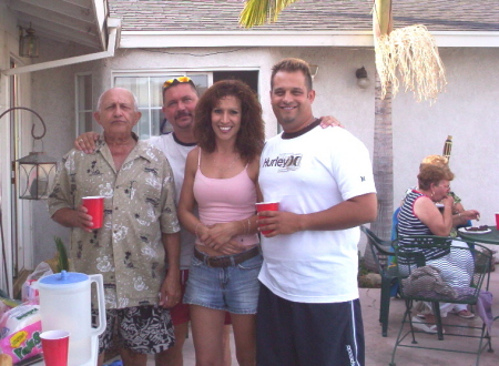 Pops, Juan, Me and Joser on 4th of July 2006.