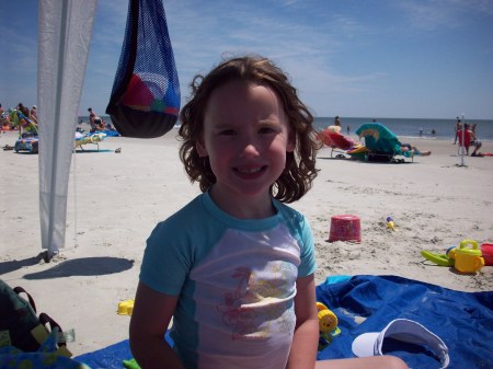 Hailey at the beach