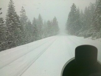 hwy 89 going to inter.5 in the mt shasta area