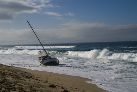 Stranded Boat