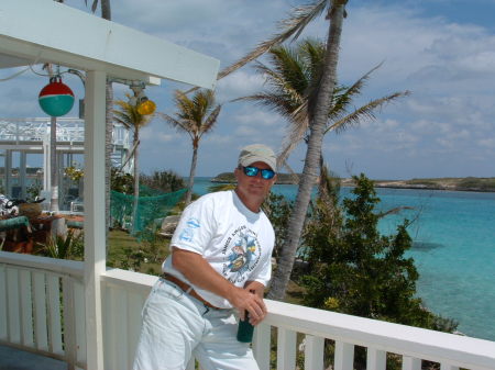 hanging in the abacos, bahamas