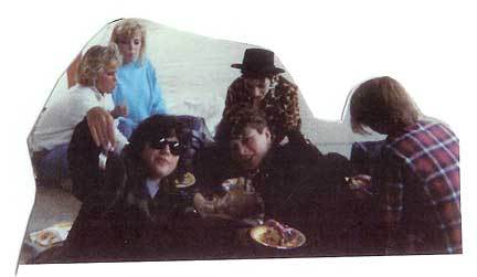 Kim, Sheri, Janell, Maya, Beth 1986