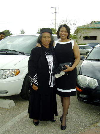 My grandmother and cousin Yanick in Tucson, Arizona