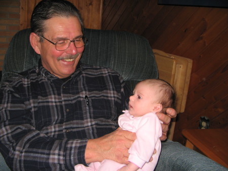 Fred and Grand Daughter Lena 1/7/07