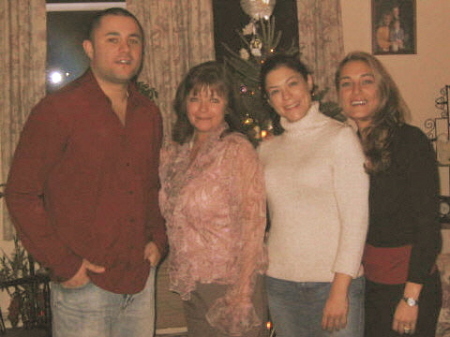 L to R..My Son Brett, me, daughter's Lisa & Lanette